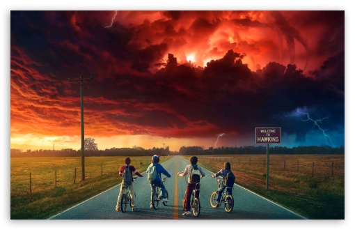 Stranger Things UltraHD Wallpaper for UHD 16:9 ; HD 16:9 ; UltraWide 21:9 24:10 32:9 32:10 ; Widescreen 16:10 5:3 ; Fullscreen 4:3 5:4 3:2 ; Mobile 9:16 10:16 2:3 3:5 3:4 ; Dual 16:10 5:3 16:9 4:3 5:4 3:2 ;