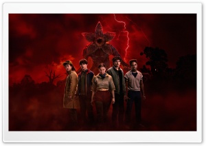 Stranger Things Season 5 4K UHD Wallpaper for Widescreen and UltraWide Desktop, UltraHD TV, Smartphone, Tablet