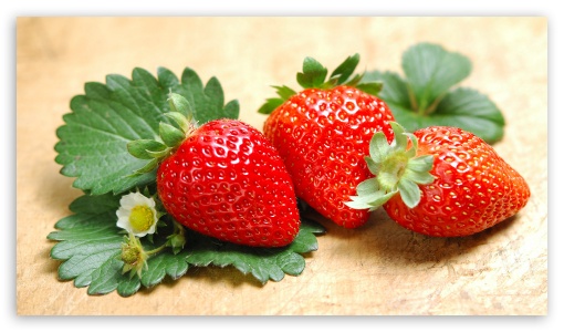 Strawberries UltraHD Wallpaper for 8K UHD TV 16:9 Ultra High Definition 2160p 1440p 1080p 900p 720p ;