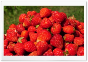Strawberry Pyramid Ultra HD Wallpaper for 4K UHD Widescreen desktop, tablet & smartphone