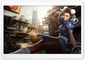 Street Fighter Chun Li Ultra HD Wallpaper for 4K UHD Widescreen desktop, tablet & smartphone