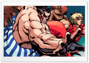 Street Fighter Hyper Ultra HD Wallpaper for 4K UHD Widescreen desktop, tablet & smartphone