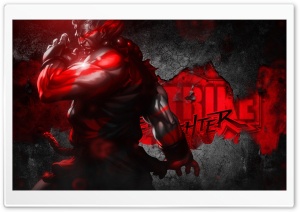 Street Fighter III - Akuma Ultra HD Wallpaper for 4K UHD Widescreen desktop, tablet & smartphone
