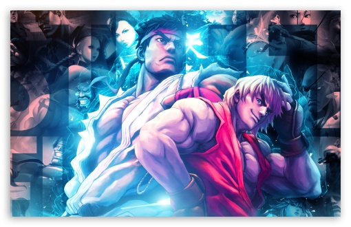 street fighter x tekken characters wallpaper