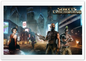 Streets of Cyberworld Ultra HD Wallpaper for 4K UHD Widescreen desktop, tablet & smartphone