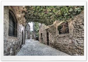 Streets of Mura Catalonia Ultra HD Wallpaper for 4K UHD Widescreen desktop, tablet & smartphone