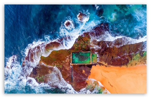 Stunning Ocean Pool UltraHD Wallpaper for UHD 16:9 ; HD 16:9 ; UltraWide 21:9 24:10 32:9 32:10 ; Widescreen 16:10 5:3 ; Fullscreen 4:3 5:4 3:2 ; Tablet 1:1 ; Mobile 9:16 9:19.5 9:20 10:16 2:3 3:5 3:4 ; Dual 16:10 5:3 16:9 4:3 5:4 3:2 ;