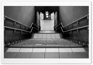 Subway Stairs Ultra HD Wallpaper for 4K UHD Widescreen desktop, tablet & smartphone