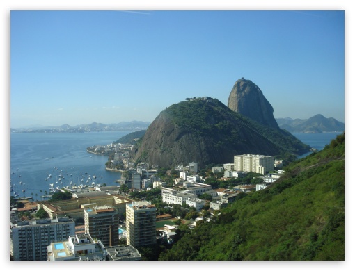 Sugarloaf Mountain - Brazil UltraHD Wallpaper for Fullscreen 4:3 ;