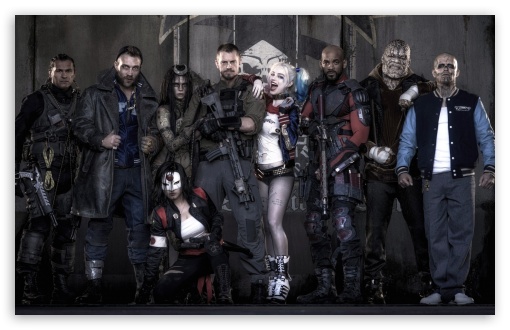 Suicide Squad 2016 Movie UltraHD Wallpaper for Wide 16:10 5:3 Widescreen WHXGA WQXGA WUXGA WXGA WGA ; 8K UHD TV 16:9 Ultra High Definition 2160p 1440p 1080p 900p 720p ; Mobile 5:3 16:9 - WGA 2160p 1440p 1080p 900p 720p ;