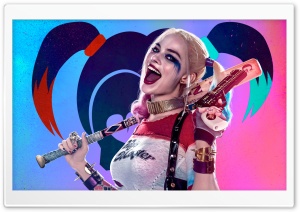 Suicide Squad Harley Quinn Ultra HD Wallpaper for 4K UHD Widescreen desktop, tablet & smartphone