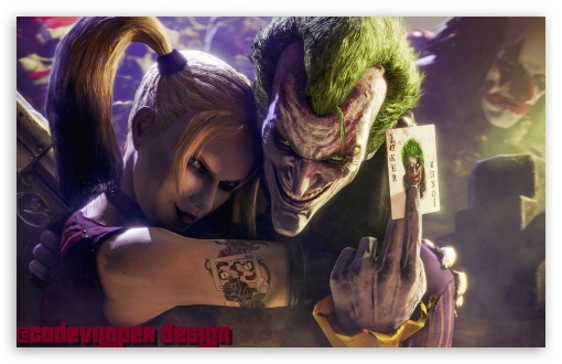 Suicide Squad Joker and Harley UltraHD Wallpaper for Wide 16:10 Widescreen WHXGA WQXGA WUXGA WXGA ;
