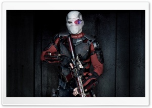 Suicide Squad Will Smith Deadshot Ultra HD Wallpaper for 4K UHD Widescreen desktop, tablet & smartphone