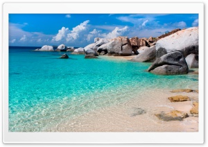 Summer Beach Scene Ultra HD Wallpaper for 4K UHD Widescreen desktop, tablet & smartphone