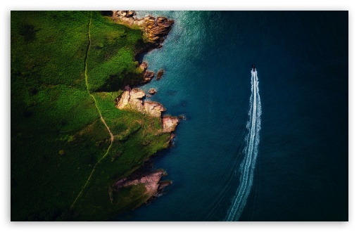 Summer Boating along the Coastline UltraHD Wallpaper for UHD 16:9 ; HD 16:9 ; UltraWide 21:9 24:10 32:9 32:10 ; Widescreen 16:10 5:3 ; Fullscreen 4:3 5:4 3:2 ; Tablet 1:1 ; Mobile 9:16 9:19.5 9:20 9:21 9:22 10:16 2:3 3:5 3:4 ; Dual 16:10 5:3 16:9 4:3 5:4 3:2 ;