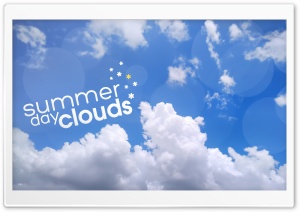 Summer Day Clouds Ultra HD Wallpaper for 4K UHD Widescreen desktop, tablet & smartphone