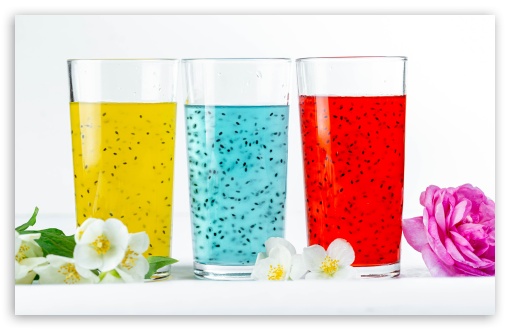 Summer, Fresh, Dragonfruit, Cocktails, Drinks, Colorful UltraHD Wallpaper for UHD 16:9 ; HD 16:9 ; Widescreen 16:10 5:3 ; Fullscreen 4:3 5:4 3:2 ;