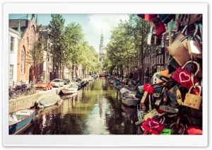 Summer in Amsterdam Ultra HD Wallpaper for 4K UHD Widescreen desktop, tablet & smartphone