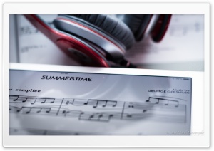 Summer iPad Music Ultra HD Wallpaper for 4K UHD Widescreen desktop, tablet & smartphone
