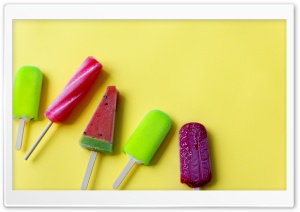 Summer Popsicles Ultra HD Wallpaper for 4K UHD Widescreen desktop, tablet & smartphone