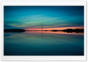 Summer Sunset Reflection Ultra HD Wallpaper for 4K UHD Widescreen desktop, tablet & smartphone