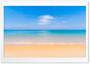 Summertime, Beach, Sea Ultra HD Wallpaper for 4K UHD Widescreen desktop, tablet & smartphone