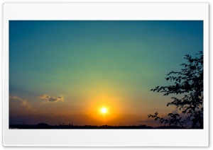 Sun on the West Ultra HD Wallpaper for 4K UHD Widescreen desktop, tablet & smartphone