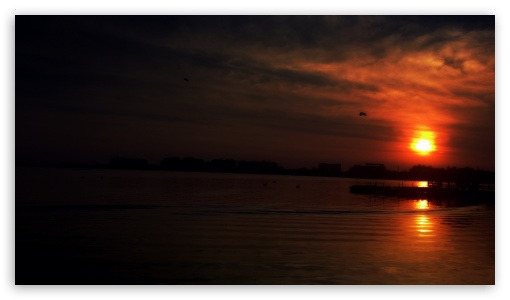 Sun set UltraHD Wallpaper for UHD 16:9 ; HD 16:9 ;