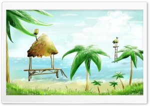 Sunny Beach Ultra HD Wallpaper for 4K UHD Widescreen desktop, tablet & smartphone