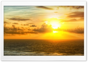 Sunrise Across The Sea Ultra HD Wallpaper for 4K UHD Widescreen desktop, tablet & smartphone