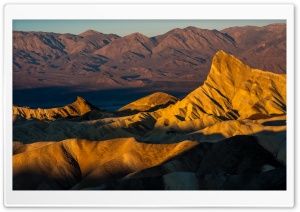 Sunrise, Death Valleys Zabriski Point Ultra HD Wallpaper for 4K UHD Widescreen desktop, tablet & smartphone