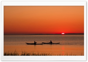 Sunrise Over The River Ultra HD Wallpaper for 4K UHD Widescreen desktop, tablet & smartphone
