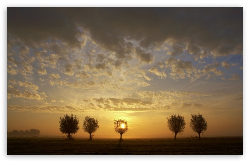 Sunrise Reeuwijk Zuid Holland Netherlands UltraHD Wallpaper for HD 16:9 ; Widescreen 16:10 5:3 ; Fullscreen 4:3 5:4 3:2 ; Tablet 1:1 ; Mobile 3:5 3:4 ;