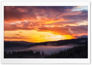 Sunrise, Trossachs Ultra HD Wallpaper for 4K UHD Widescreen desktop, tablet & smartphone