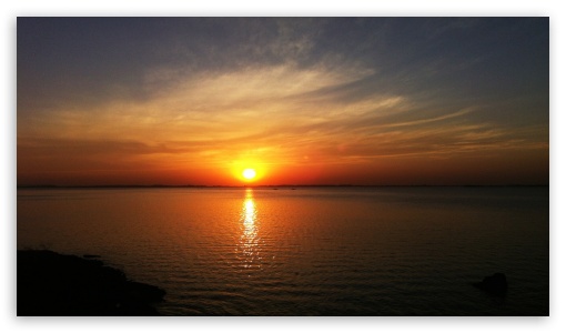 Sunset UltraHD Wallpaper for HD 16:9 ;