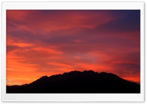 Sunset - Mount Timpanogos Ultra HD Wallpaper for 4K UHD Widescreen desktop, tablet & smartphone