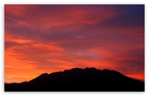 Sunset - Mount Timpanogos Ultra HD Desktop Background Wallpaper for 4K ...