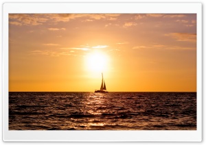 Sunset At Big Island Ultra HD Wallpaper for 4K UHD Widescreen desktop, tablet & smartphone