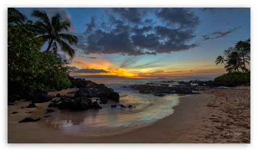 Sunset Beach Hawaii UltraHD Wallpaper for 8K UHD TV 16:9 Ultra High Definition 2160p 1440p 1080p 900p 720p ; UHD 16:9 2160p 1440p 1080p 900p 720p ; Mobile 16:9 - 2160p 1440p 1080p 900p 720p ;