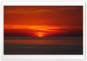 Sunset, Bloody Sunset Ultra HD Wallpaper for 4K UHD Widescreen desktop, tablet & smartphone
