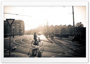 Sunset In Amsterdam Ultra HD Wallpaper for 4K UHD Widescreen desktop, tablet & smartphone