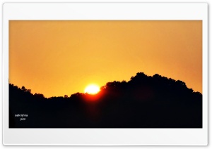 sunset in thirumala Ultra HD Wallpaper for 4K UHD Widescreen desktop, tablet & smartphone