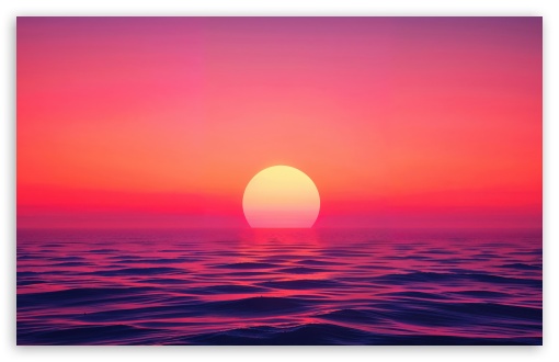 Sunset, Ocean, Sea, Magenta, Water, Horizon, Skyline, Digital Art UltraHD Wallpaper for UHD 16:9 ; HD 16:9 ; UltraWide 21:9 24:10 32:9 32:10 ; Widescreen 16:10 5:3 ; Fullscreen 4:3 5:4 3:2 ; Tablet 1:1 ; Mobile 9:16 9:19.5 9:20 10:16 2:3 3:5 3:4 ; Dual 16:10 5:3 16:9 4:3 5:4 3:2 ;