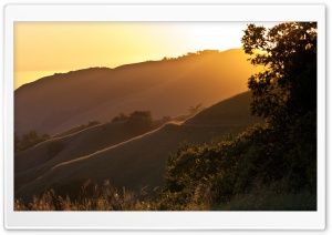 Sunset on Russian Ridge, California Ultra HD Wallpaper for 4K UHD Widescreen desktop, tablet & smartphone
