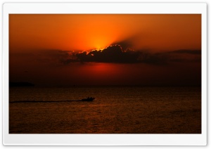 Sunset on Sturgeon Bay Ultra HD Wallpaper for 4K UHD Widescreen desktop, tablet & smartphone