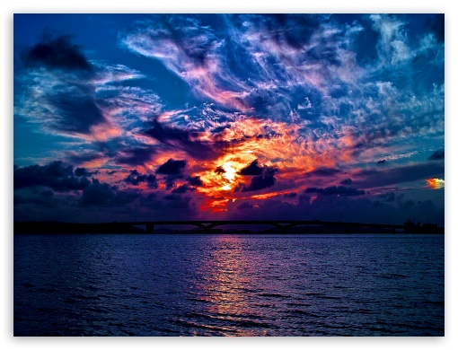 sunset sky UltraHD Wallpaper for Fullscreen 4:3 ;
