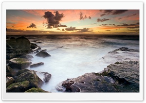 Sunset Sky, Long Exposure Ultra HD Wallpaper for 4K UHD Widescreen desktop, tablet & smartphone