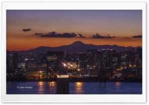 Sunset, Tokyo Ultra HD Wallpaper for 4K UHD Widescreen desktop, tablet & smartphone
