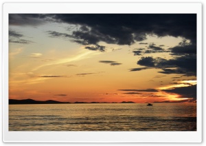 Sunset Zadar Croatia Ultra HD Wallpaper for 4K UHD Widescreen desktop, tablet & smartphone