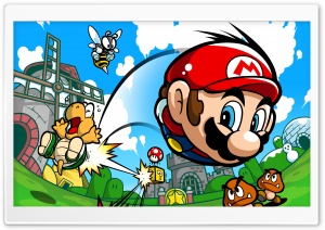 Super Mario Ultra HD Wallpaper for 4K UHD Widescreen desktop, tablet & smartphone